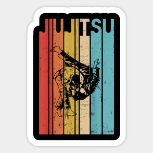 Jiu-Jitsu Vintage Sticker